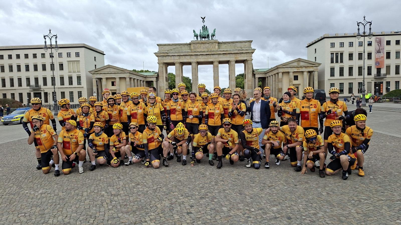 Team Rynkeby’s Road to Paris – Day 1: Berlin – Magdeburg 🇩🇪 🇳🇱 🇧🇪 🇫🇷
